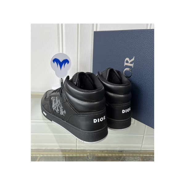 Christian Dior, B27 High Top,  Men's Sneaker, Black