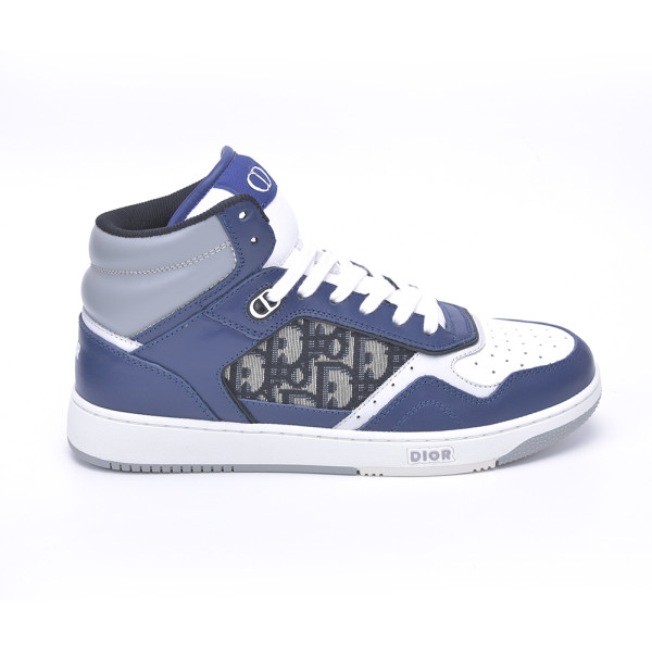 Christian Dior, B27 High Top,  Men's Sneaker, Navy
