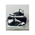 Christian Dior, B27 High Top,  Men's Sneaker, Navy