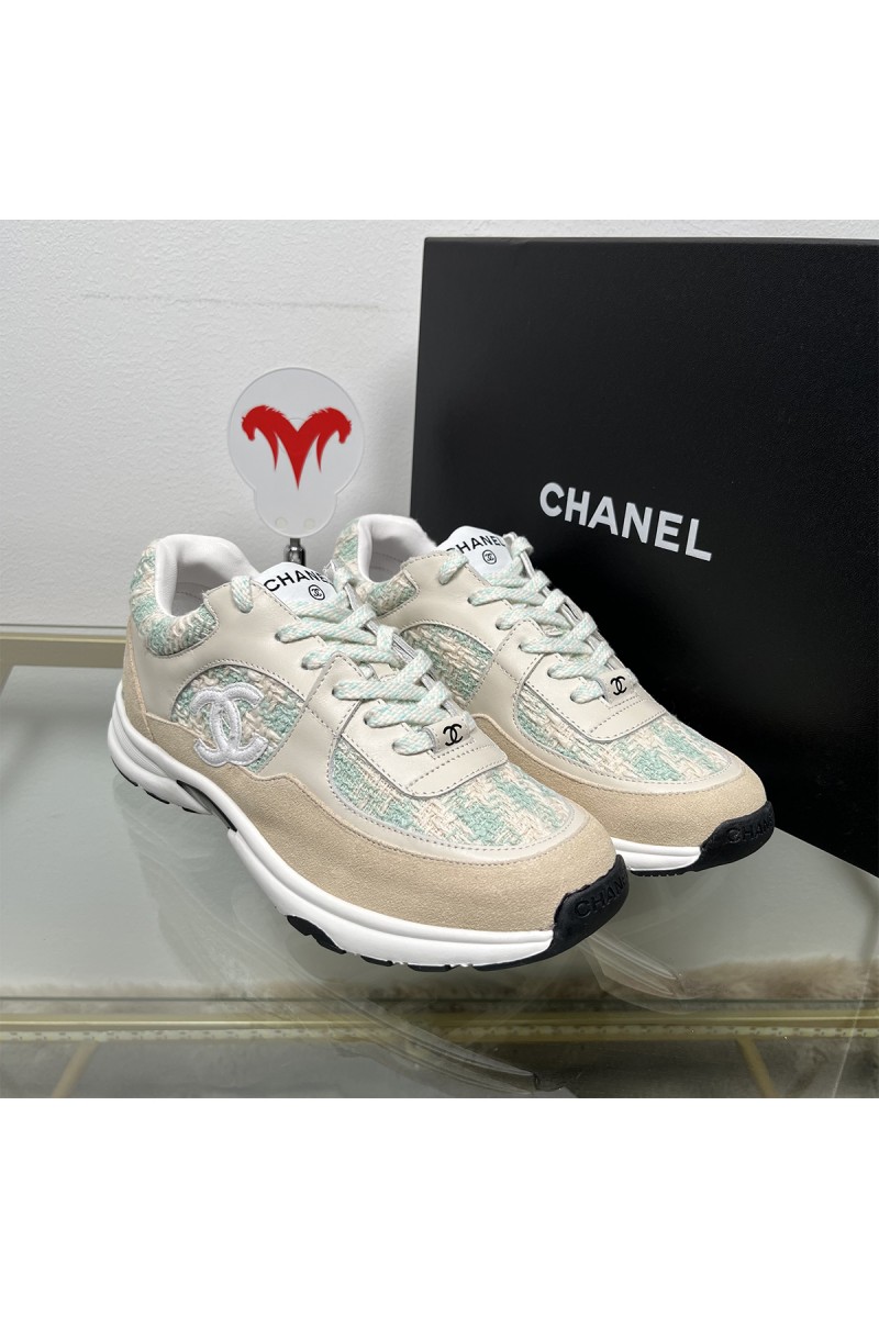Chanel, Women's Sneaker, White