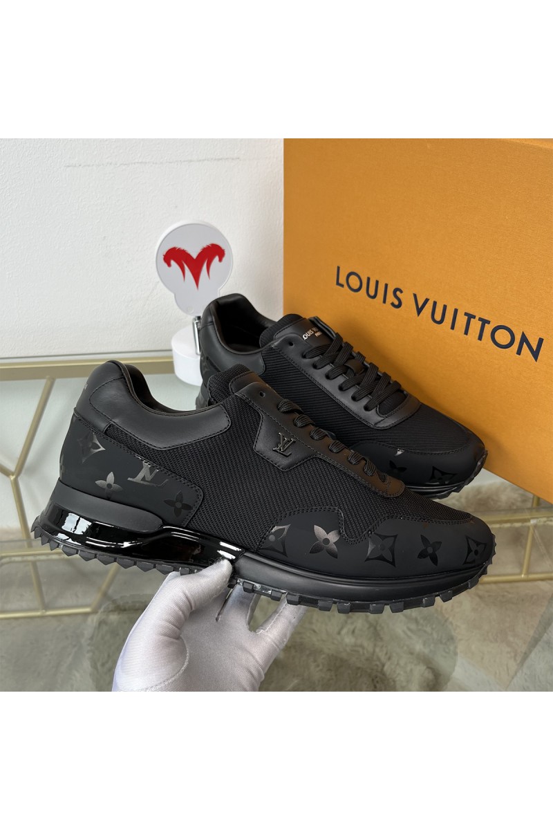 Louis Vuitton, Run Away, Women's Sneaker, Black