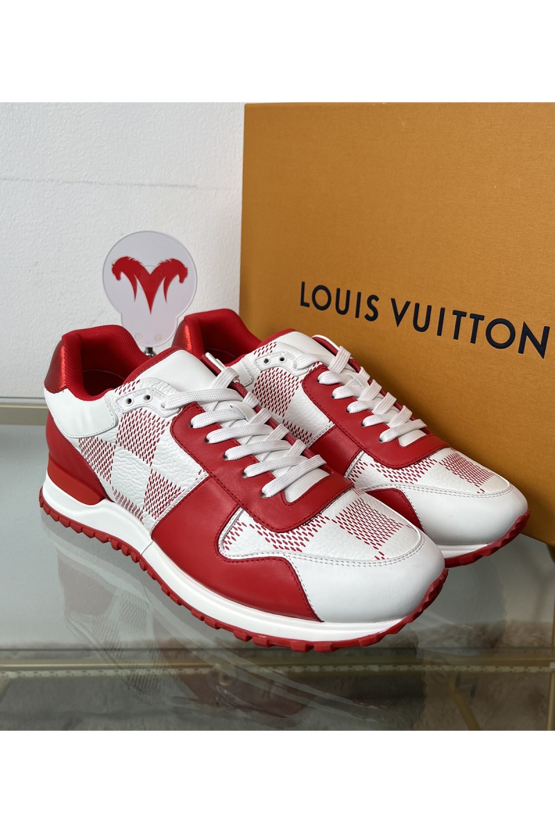 Louis Vuitton, Run Away, Women's Sneaker, Red
