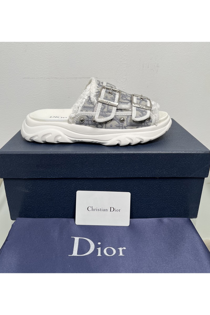 Christian Dior, Women's Slipper, Grey