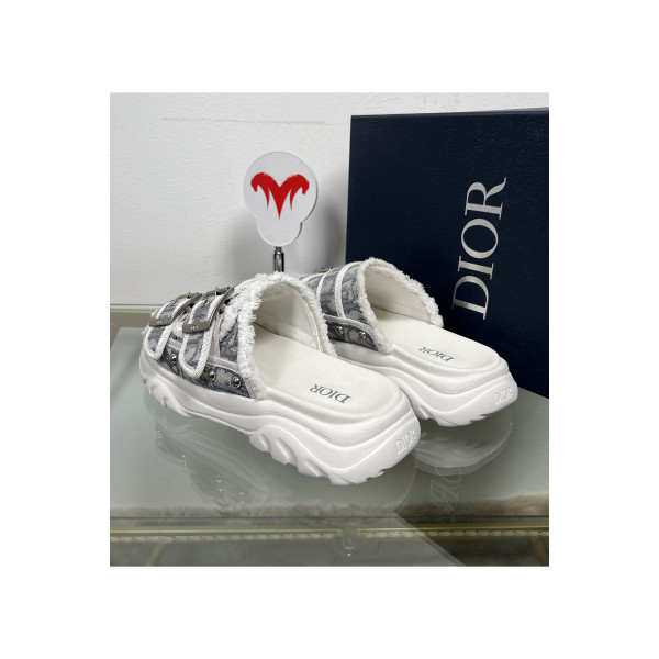 Christian Dior, Women's Slipper, Grey