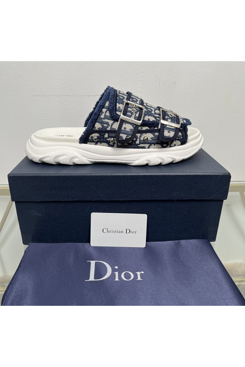 Christian Dior, Women's Slipper, Blue