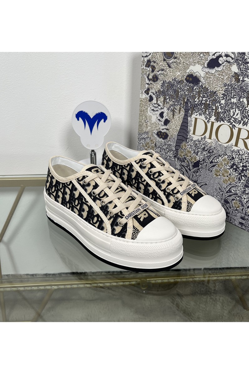 Christian Dior, Walk'n Dior, Women's Sneaker, Black