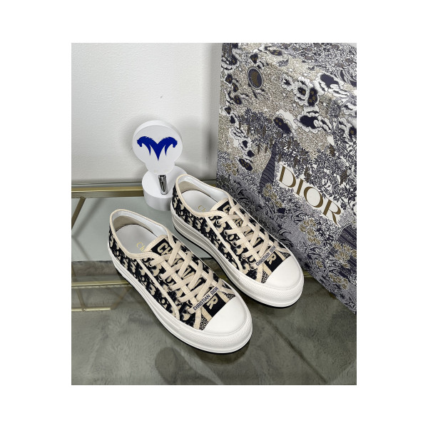 Christian Dior, Walk'n Dior, Women's Sneaker, Black