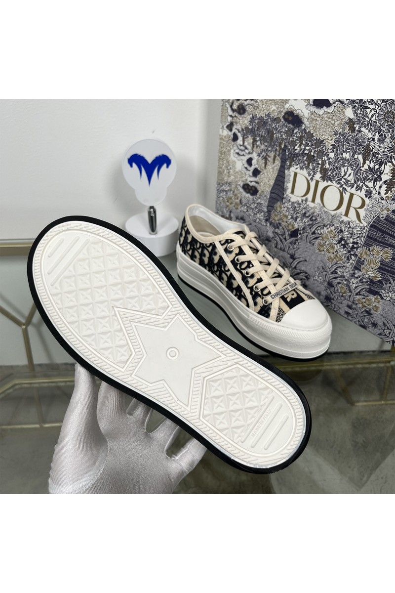 Christian Dior, Walk'n Dior, Women's Sneaker, Black