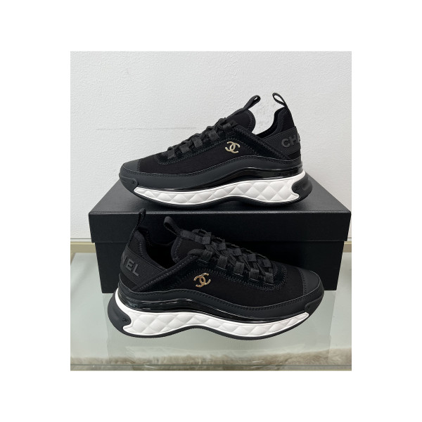 Chanel, Women's Sneaker, Black