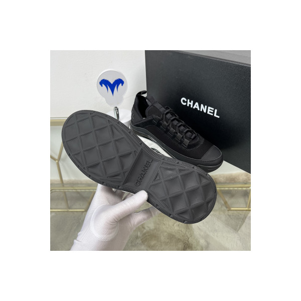 Chanel, Women's Sneaker, Black