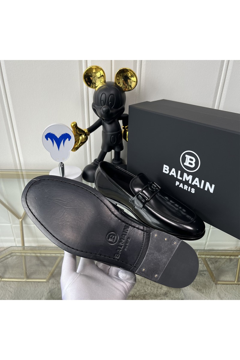 Balmain, Men's Loafer, Black