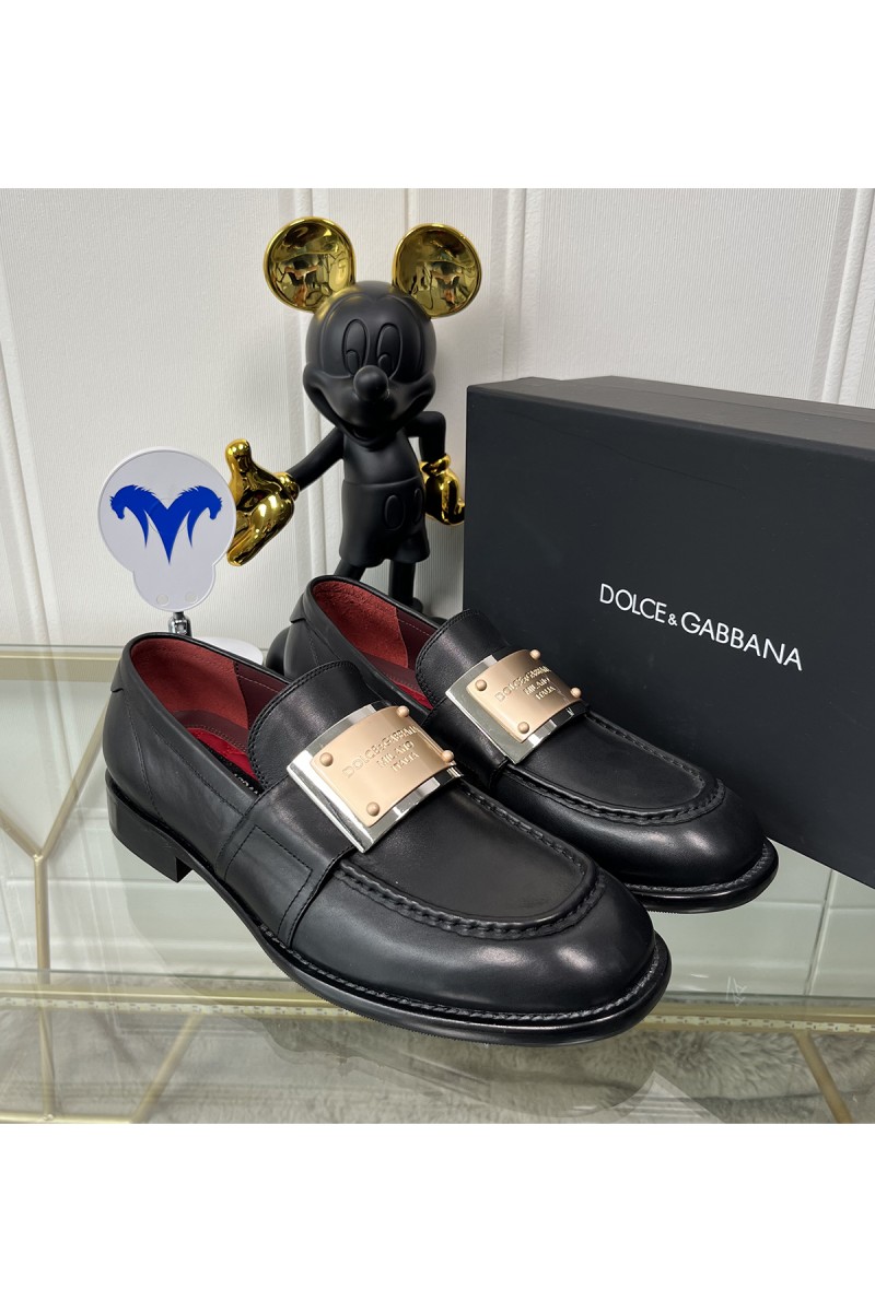 Dolce Gabbana, Men's Loafer, Black
