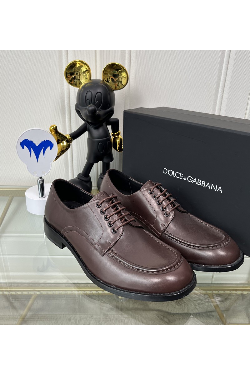 Dolce Gabbana, Men's Loafer, Brown