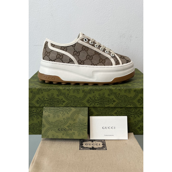 Gucci, Women's Sneaker, Brown