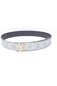 Louis Vuitton, Men's Belt, White