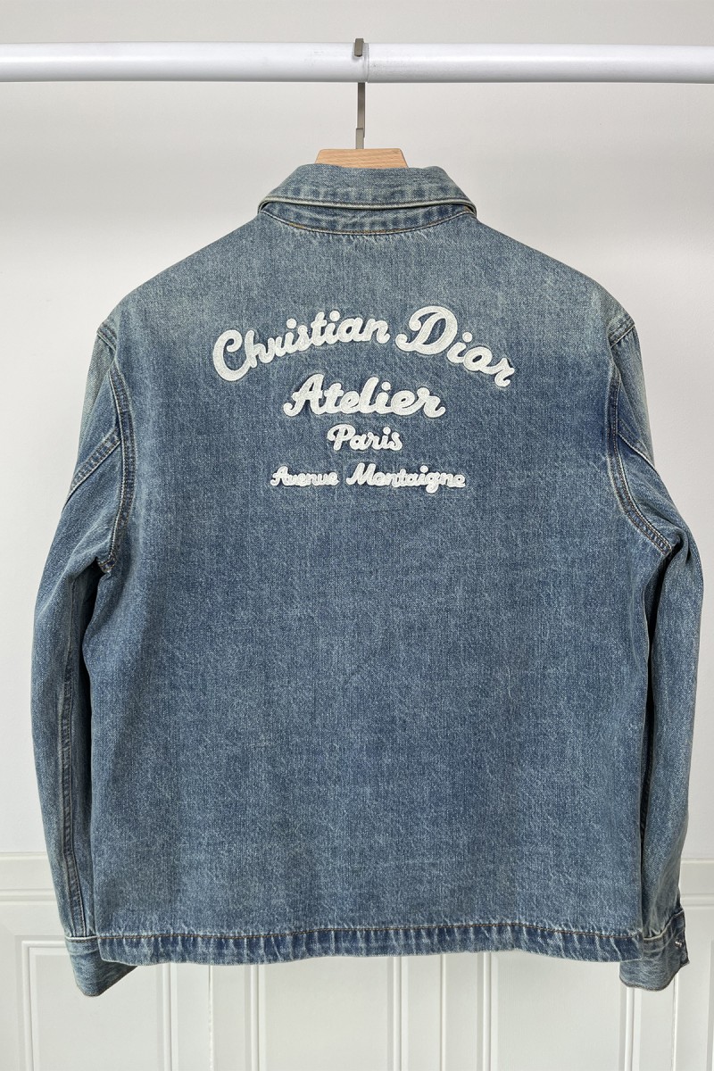 Christian Dior, Men's Denim Jacket, Blue