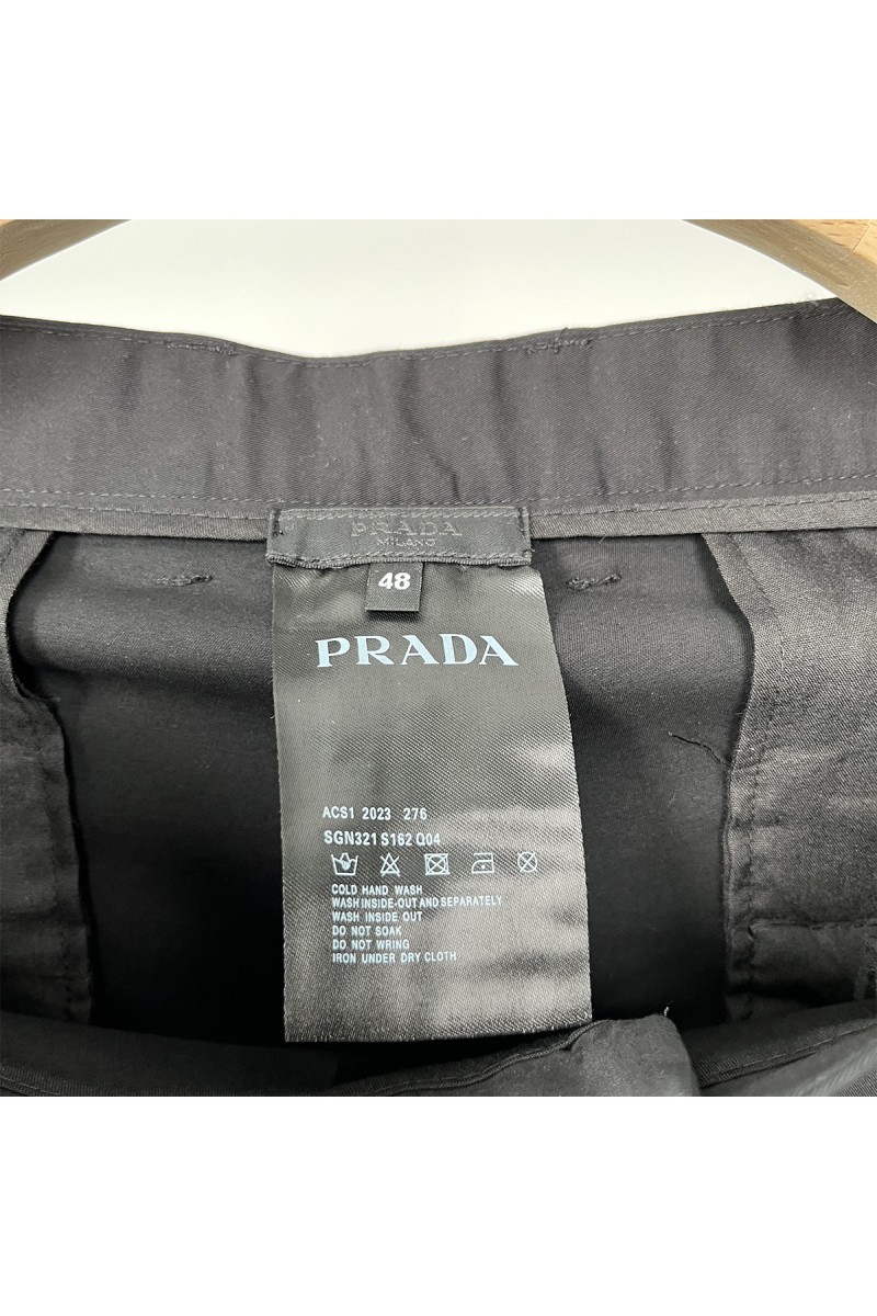 Prada, Men's Short, Black