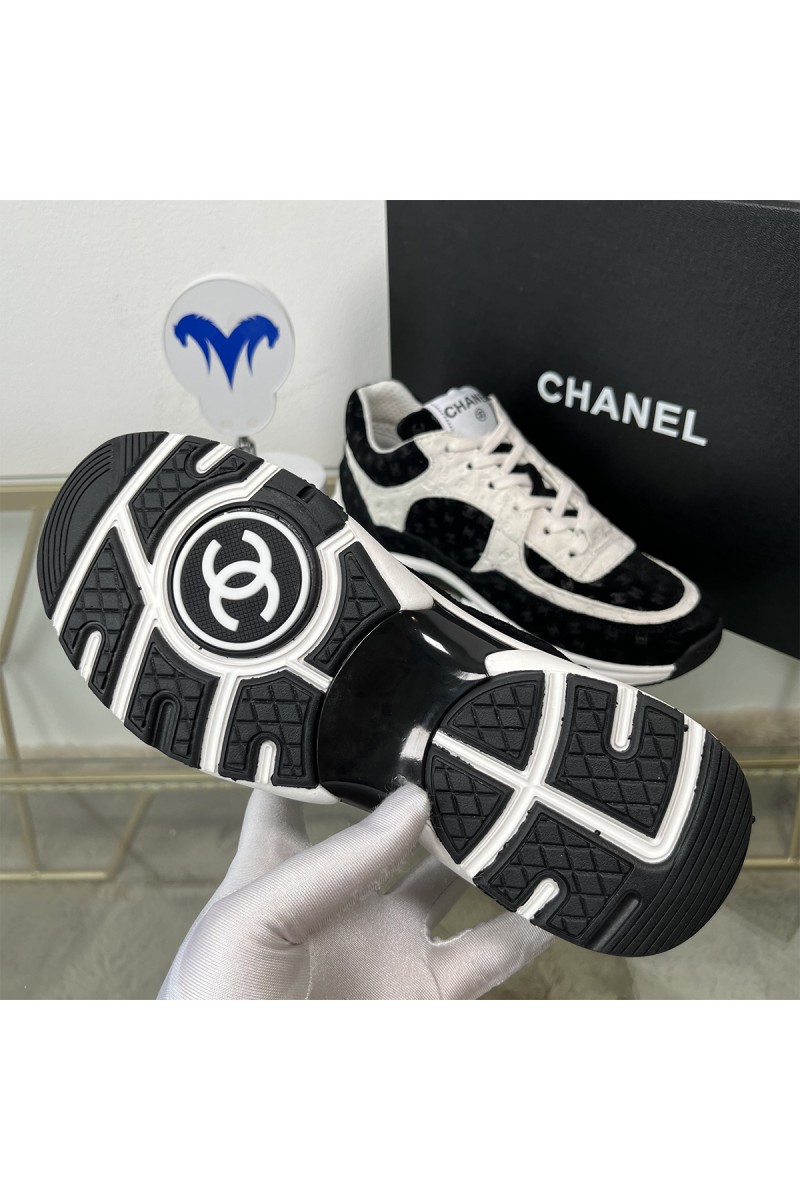 Chanel, Men's Sneaker, Black