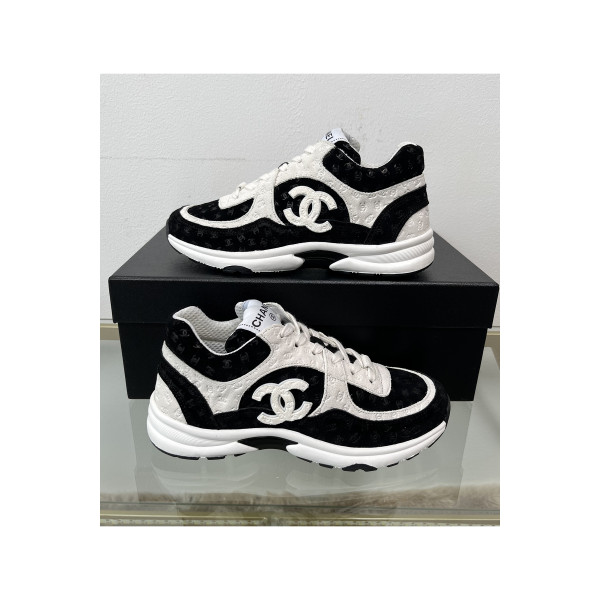 Chanel, Men's Sneaker, Black