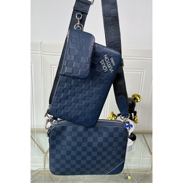 Louis Vuitton, Unisex Bag, Navy