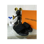 Louis Vuitton, Men's Slipper, Black