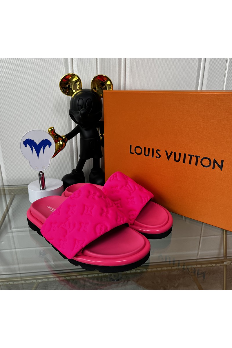 Louis Vuitton, Men's Slipper, Pink