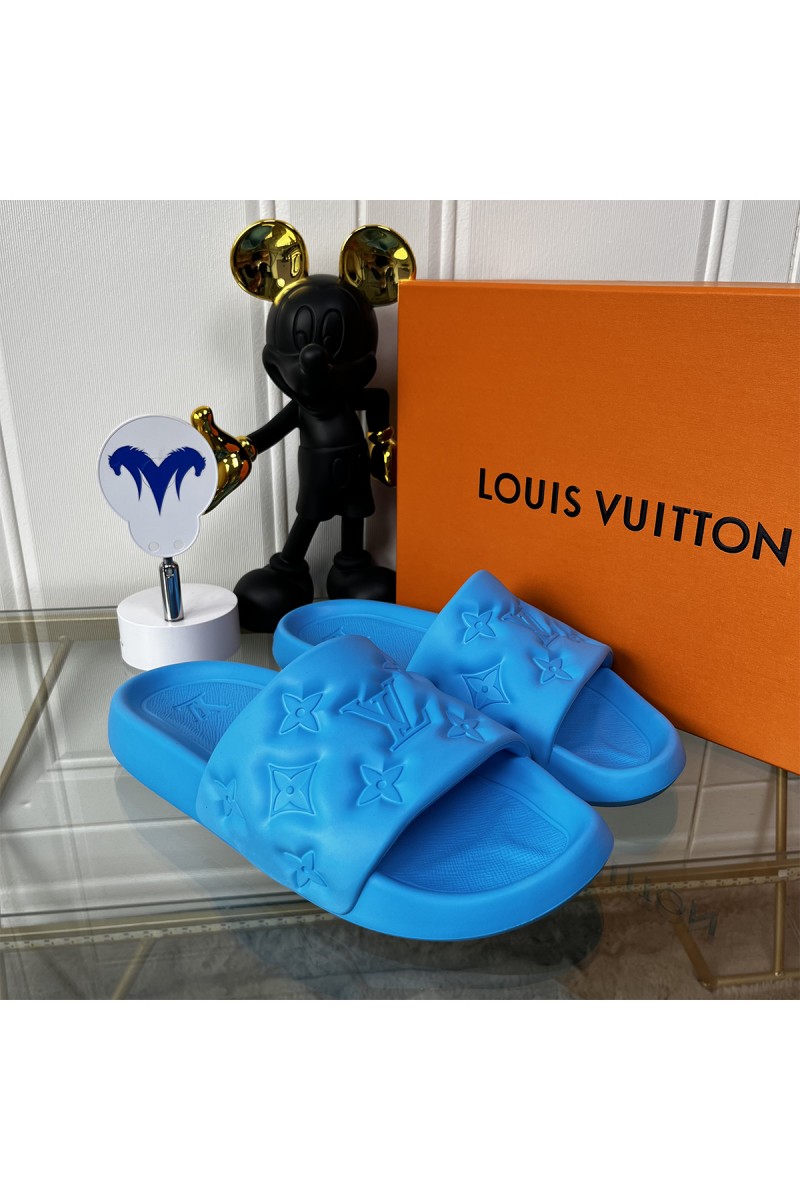 Louis Vuitton, Men's Slipper, Blue