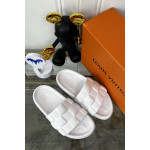 Louis Vuitton, Men's Slipper, White