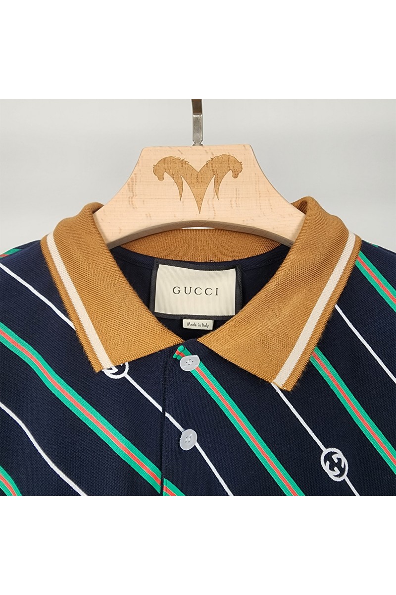 Gucci, Men's Polo, Colorful