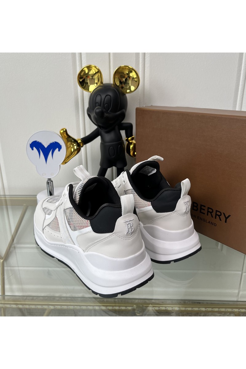 Burberry, Men's Sneaker, White