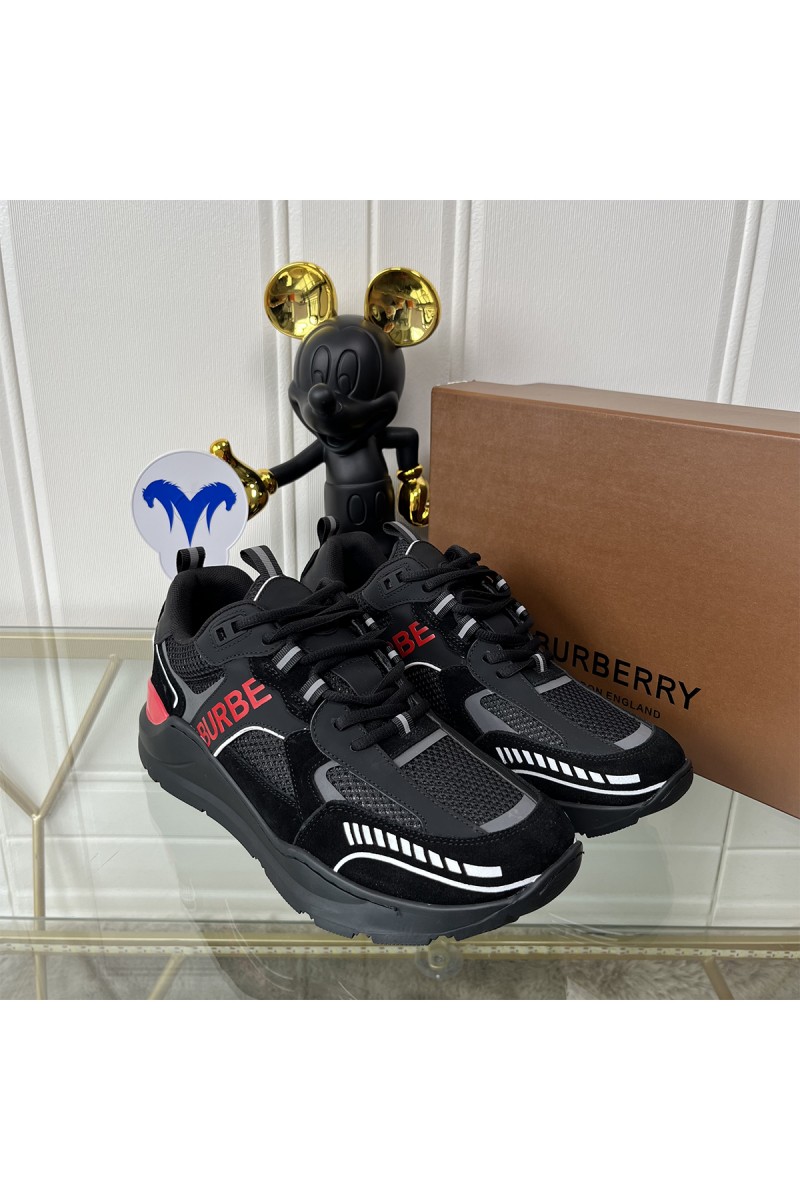 Burberry, Men's Sneaker, Black