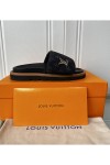 Louis Vuitton, Women's Slipper, Black