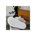 Louis Vuitton, Men's Slipper, White