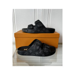 Louis Vuitton, Men's Slipper, Black