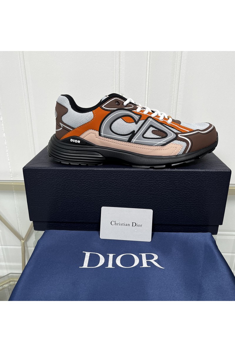 Christian Dior, B30, Women's Sneaker, Brown