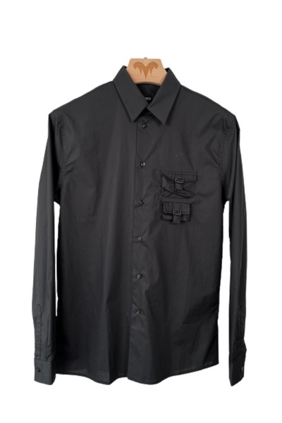 Fendi, Men's Shirt, Black