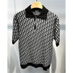 Christian Dior, Men's Polo, Black