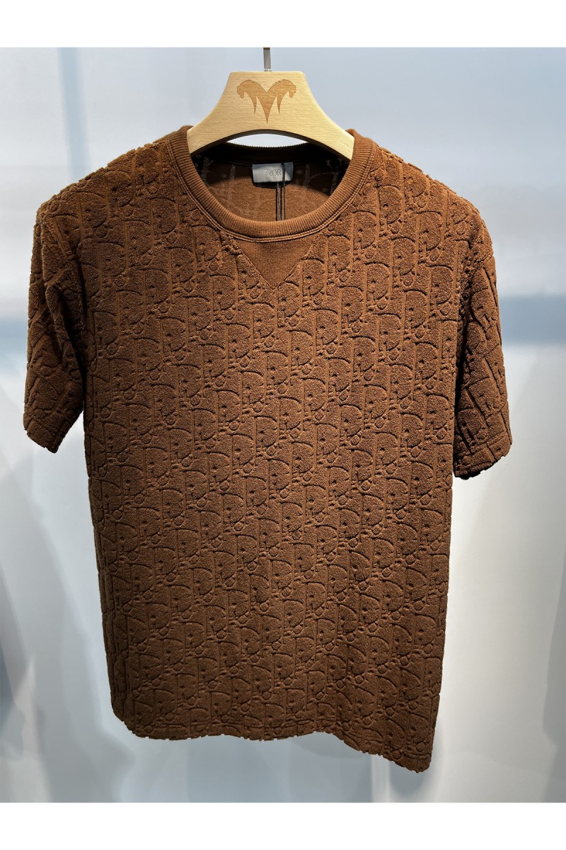 Christian Dior, Men's T-Shirt, Brown