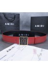 Amiri, Men's Belt, Red