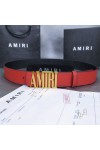Amiri, Men's Belt, Red