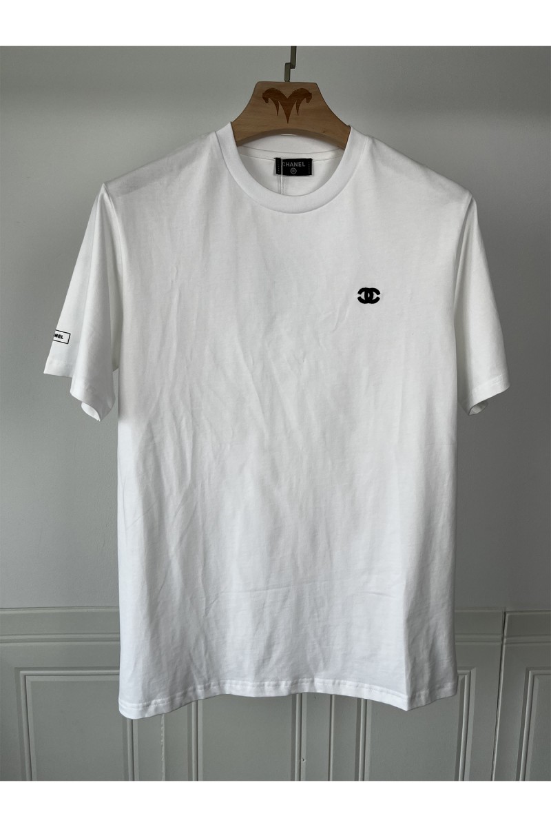 Chanel, Men's T-Shirt, White
