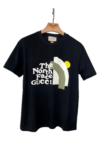 Gucci x The North Face, Men's T-Shirt, Black