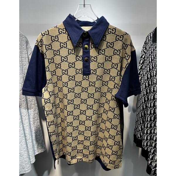 Gucci, Men's Polo, Brown
