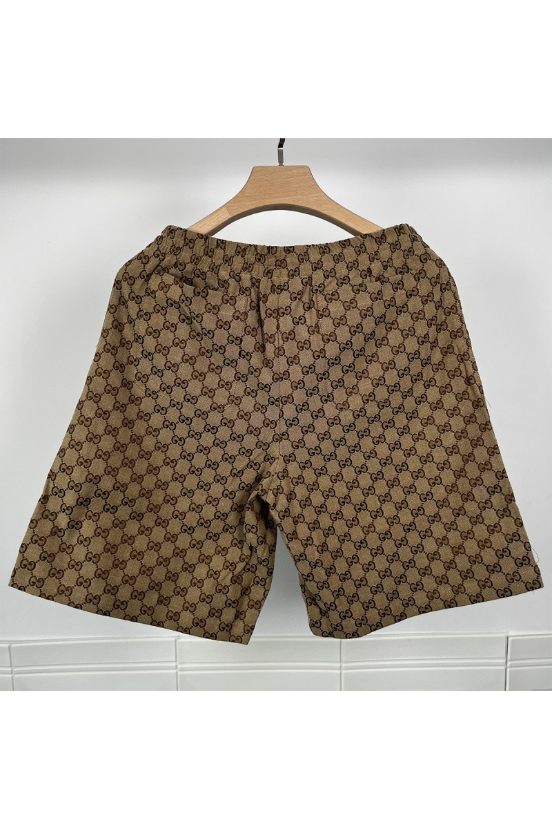 Gucci, Men's Short Suit, Brown