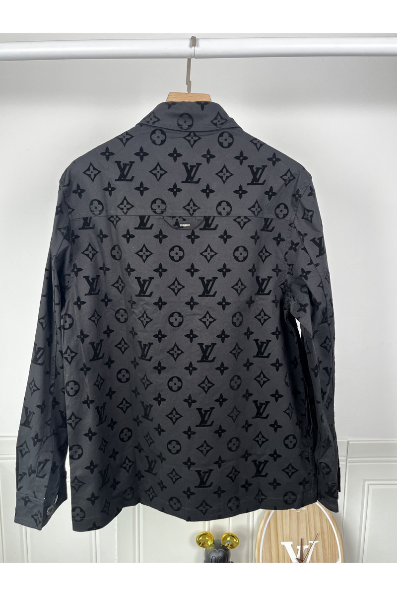 Louis Vuitton, Men's Shirt, Black