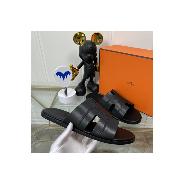 Hermes, Izmir, Men's Slipper, Black