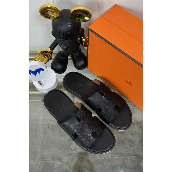 Hermes, Izmir, Men's Slipper, Black