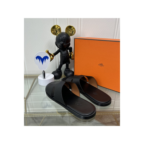 Hermes, Izmir, Men's Slipper, Black