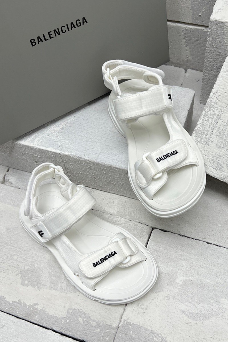 Balenciaga, Men's Sandal, White