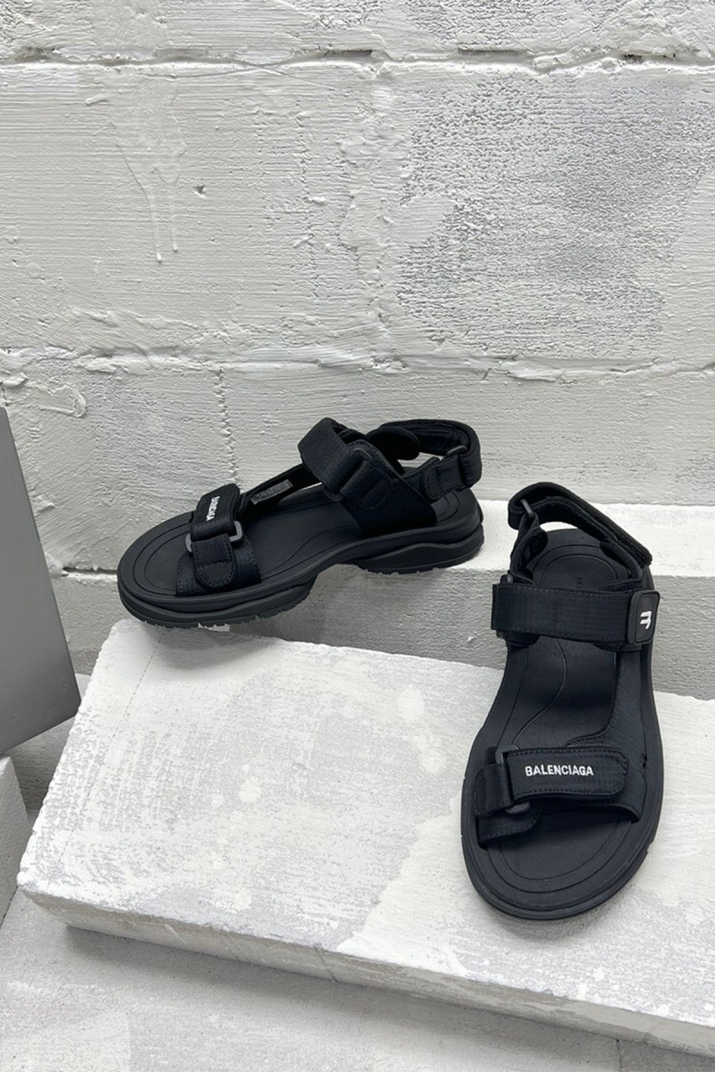 Balenciaga, Men's Sandal, Black
